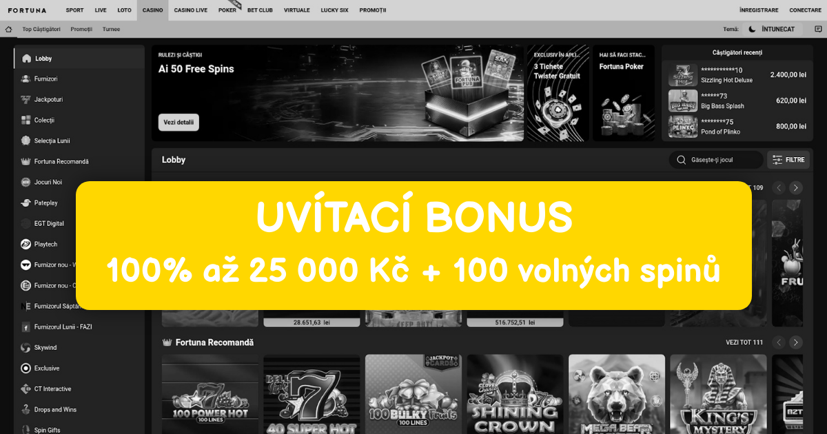 Fortuna Casino - Rychlé výplaty v České Republice